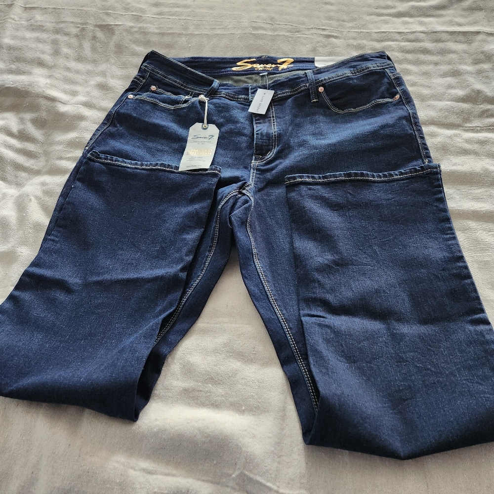 Women's blue jeans